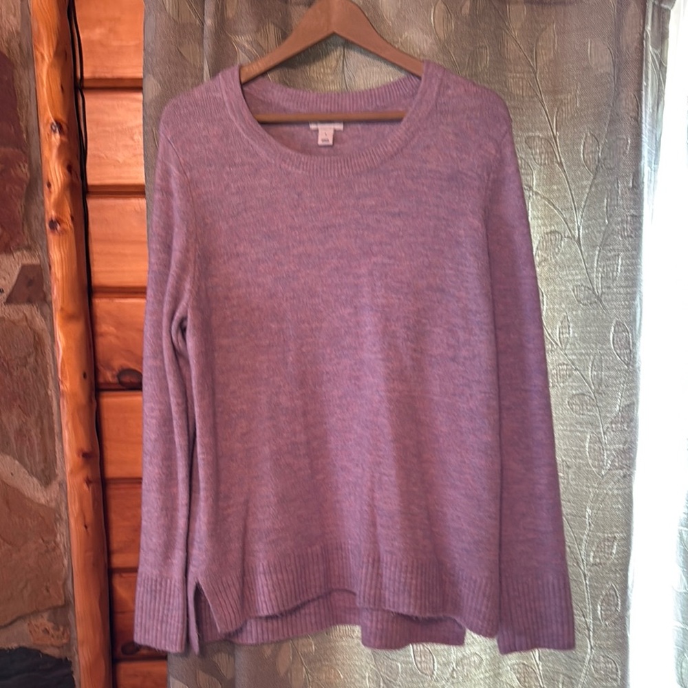 Old Navy violet tunic sweater